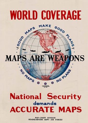 Shown is one of the posters that appeared in employee newsletters, to recognize the importance of the mission and serve as a reminder. Photo courtesy of the NGA Historical Research Center.